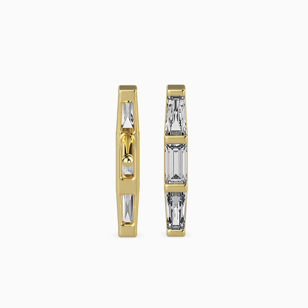 Radiant Baguette Earrings