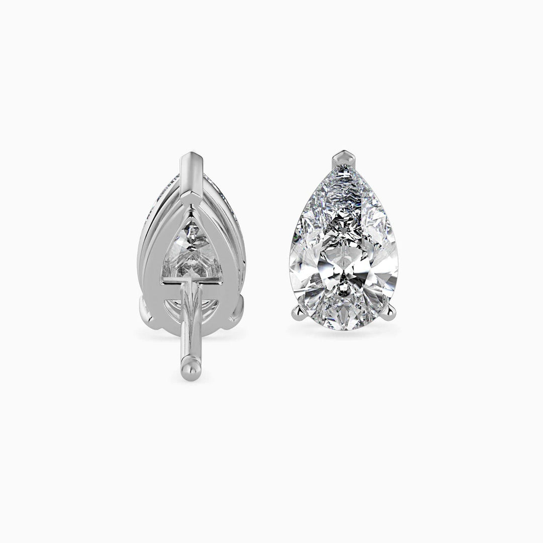 Pinnacle Pear Stud Earrings