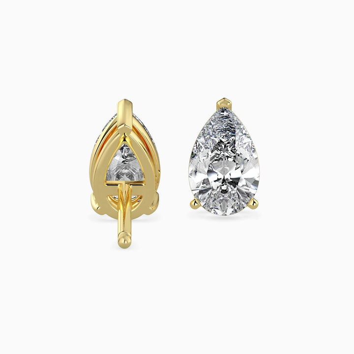 Pinnacle Pear Stud Earrings