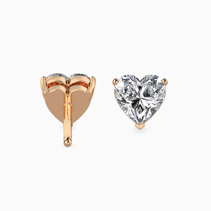 Enchanted Heart Stud Earrings