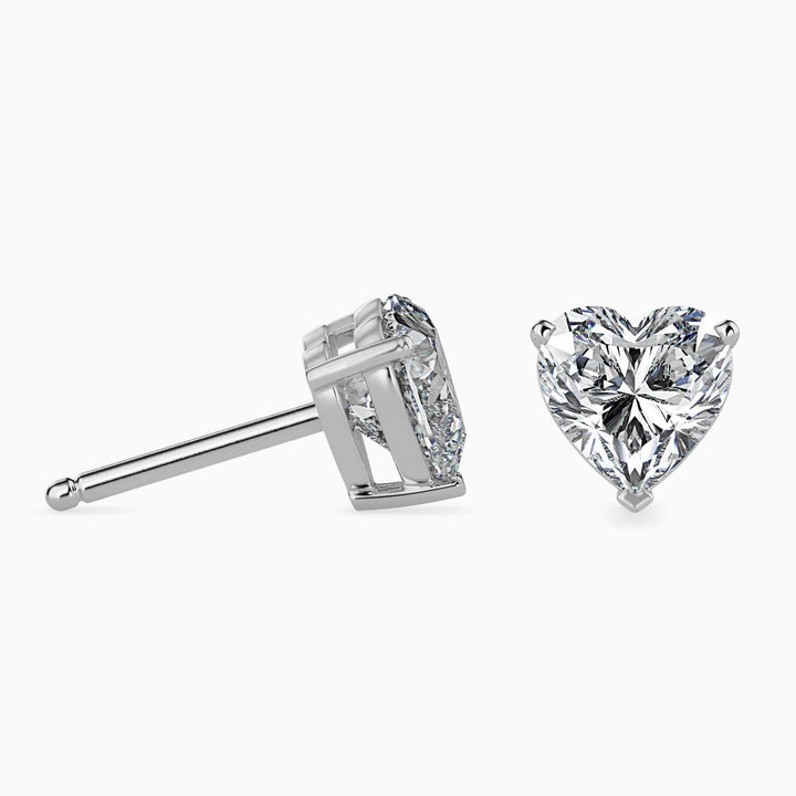 Enchanted Heart Stud Earrings