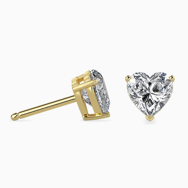 Enchanted Heart Stud Earrings