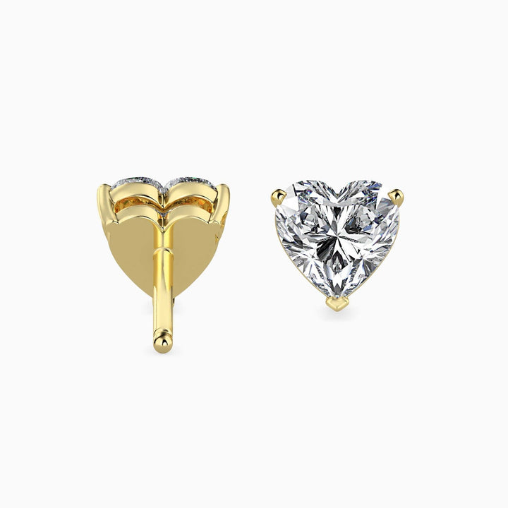 Enchanted Heart Stud Earrings