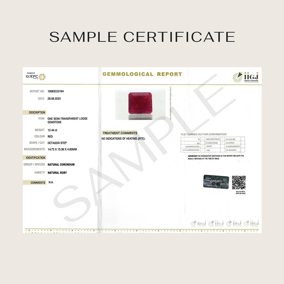 Natural Ruby (Manik) - Thailand