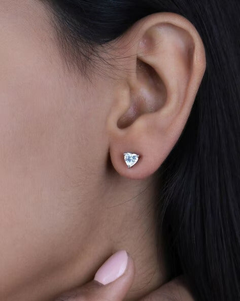 Enchanted Heart Stud Earrings