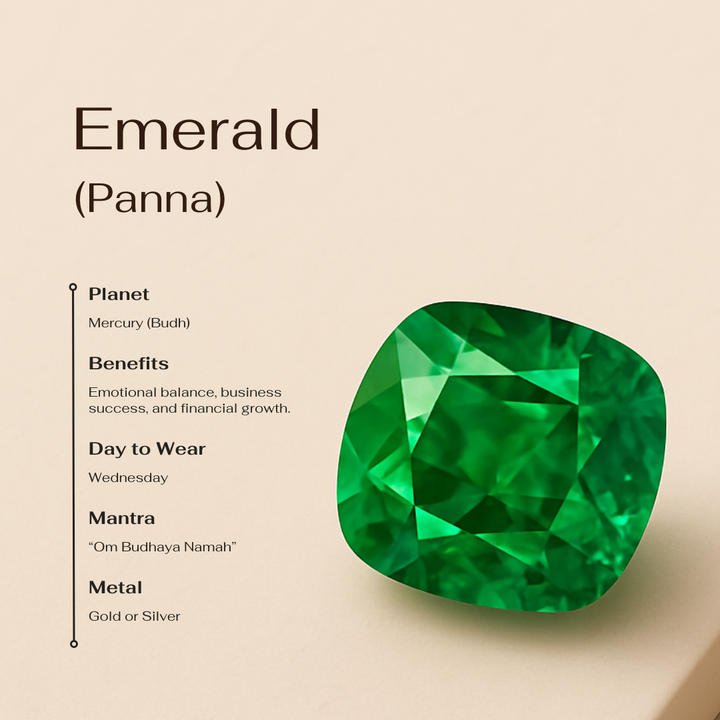 Natural Emerald (Panna) - Brazil