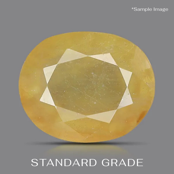 Natural Yellow Sapphire (Pukhraj) - Thailand