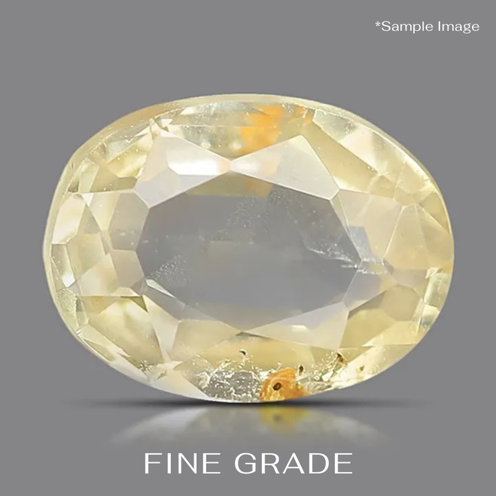 Natural Yellow Sapphire (Pukhraj) - Ceylon (Sri Lanka)