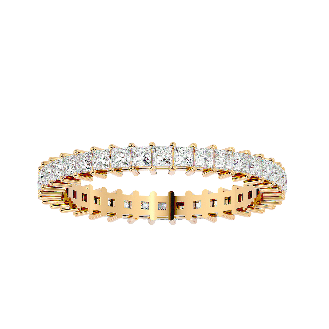 Cassie 1.11ct Princess Lab Diamond Eternity Band