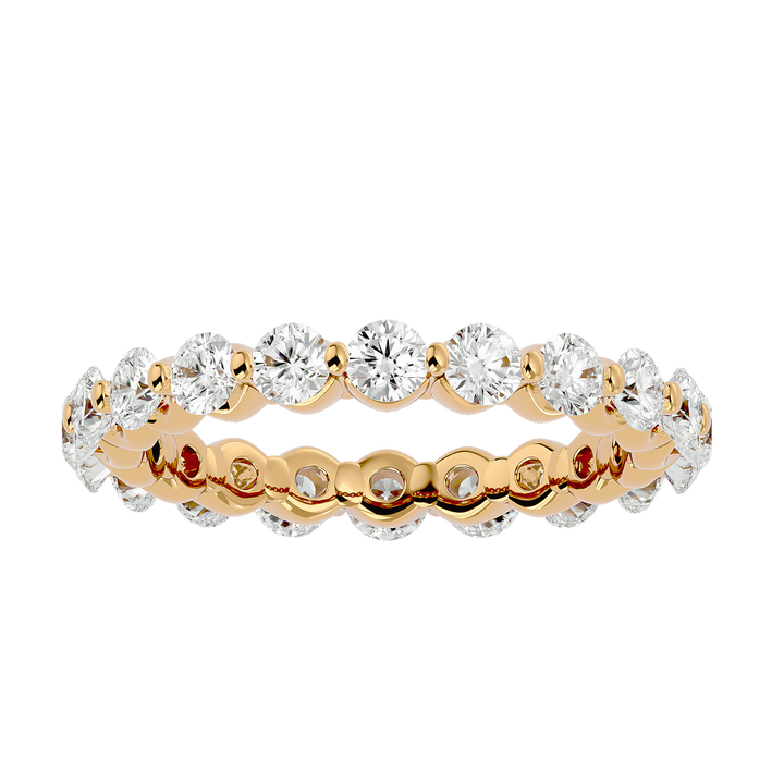 Roxanne 2.00ct Round Lab Diamond Eternity Band