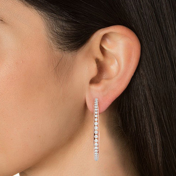 Serenity Half-Hoop Earrings