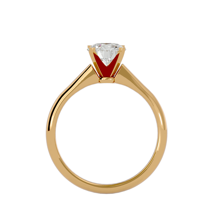 Iris 0.80ct Round Solitaire Lab Diamond Ring