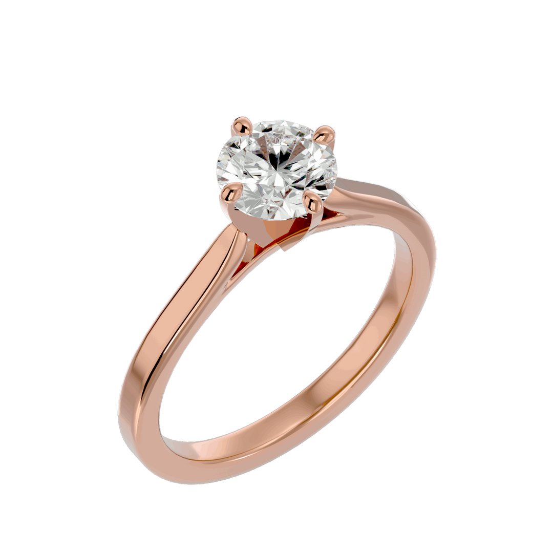 Amaris 1.1ct Round Solitaire Lab Diamond Ring