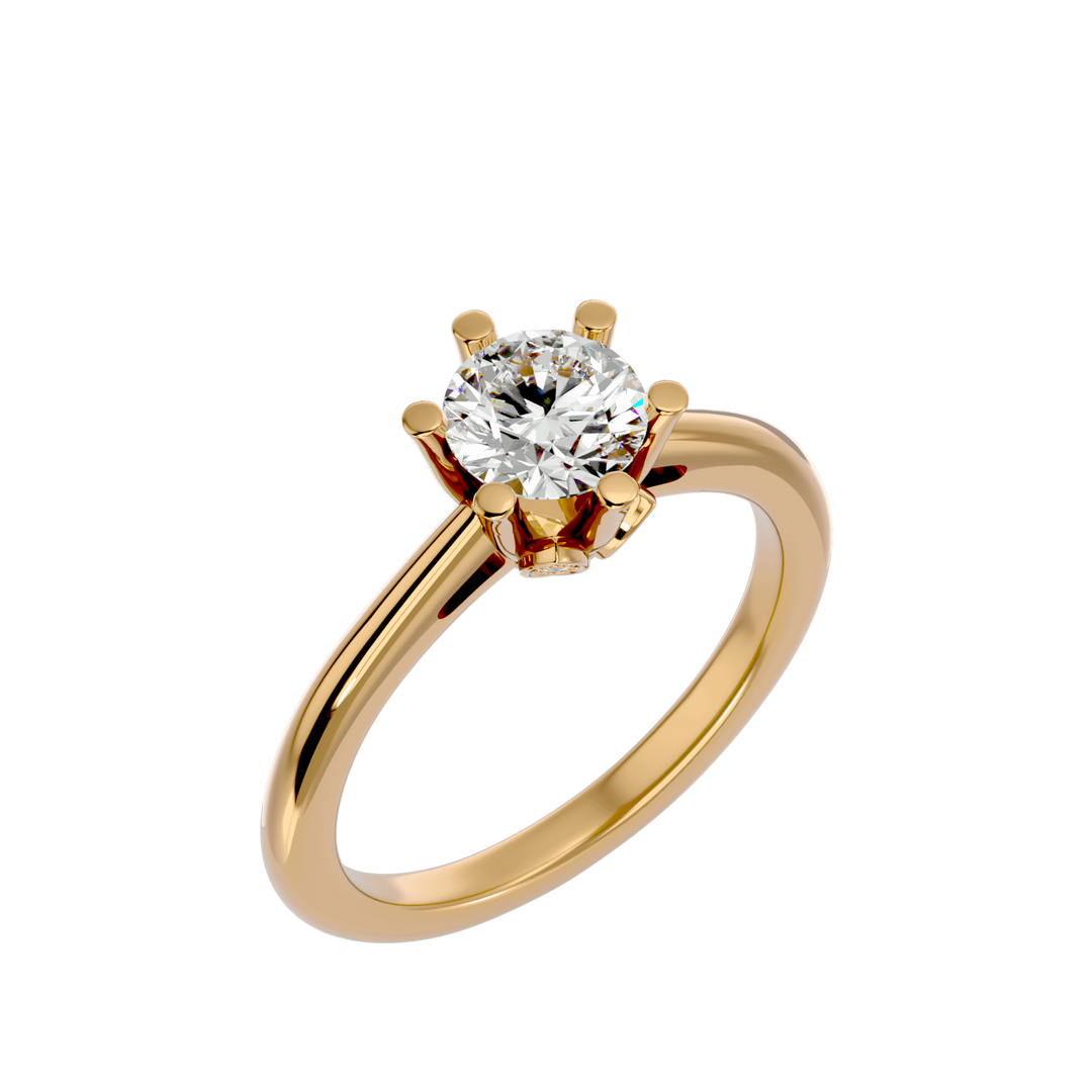 Ember 1.05ct Round Solitaire Lab Diamond Ring