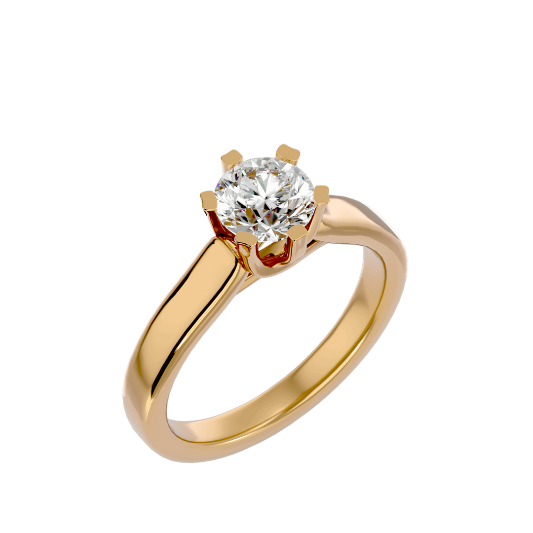 Harper 1.30ct Round Solitaire Lab Diamond Ring