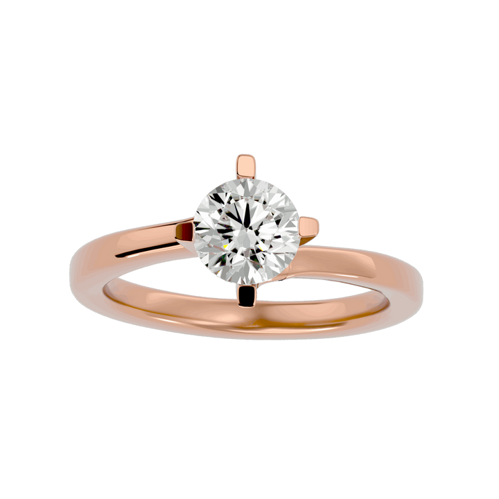 Aria 1.1ct Round Solitaire Lab Diamond Ring