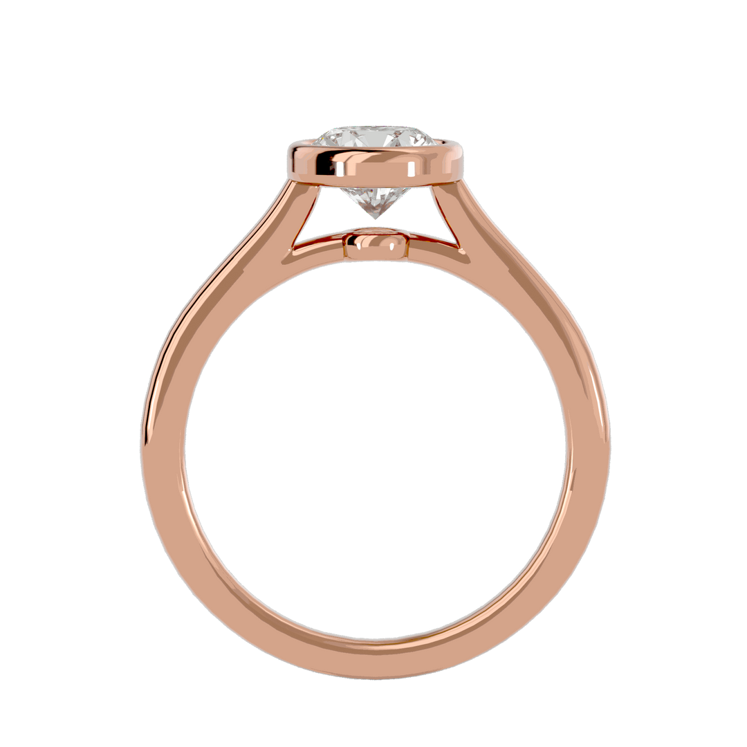 Ana 1.2ct Round Solitaire Lab Diamond Ring