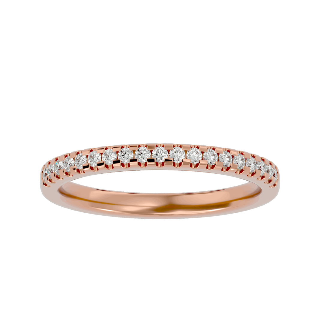 Diana 0.2ct Round Lab Diamond Half Eternity Band