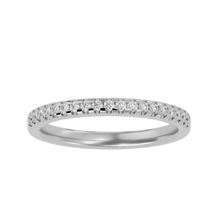 Diana 0.2ct Round Lab Diamond Half Eternity Band