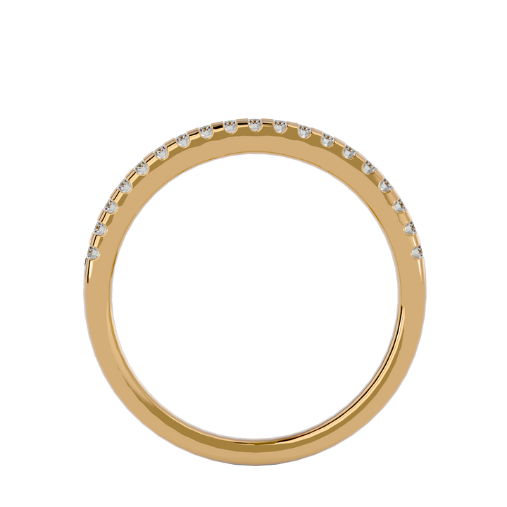 Diana 0.2ct Round Lab Diamond Half Eternity Band