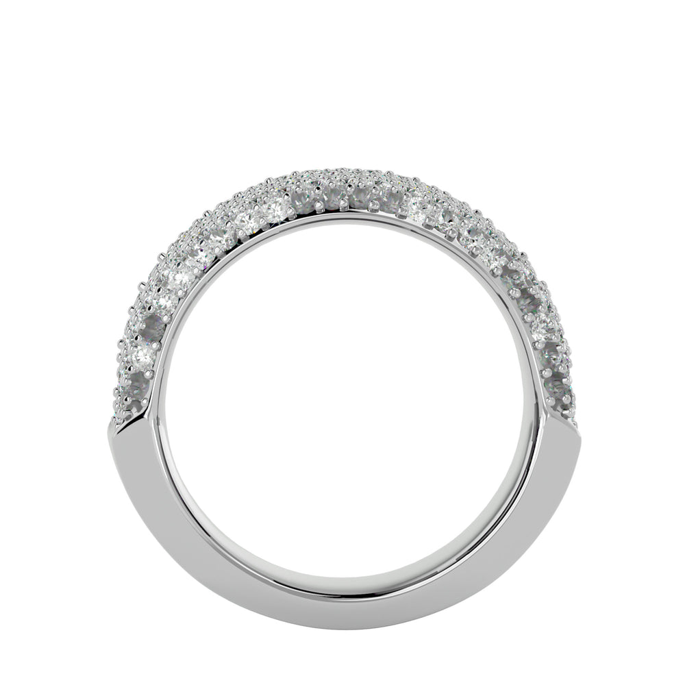 Arden 1.93ct Round Lab Diamond Bold Diamond Band