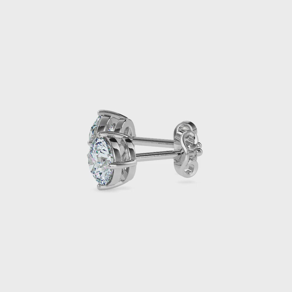 Timeless Brilliance Stud Earrings